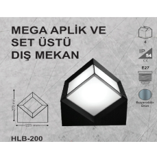 MEGA APLİK VE SET ÜSTÜ DIŞ MEKAN