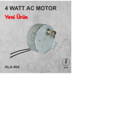 4 WATT AC ŞÖMİNE MOTORU